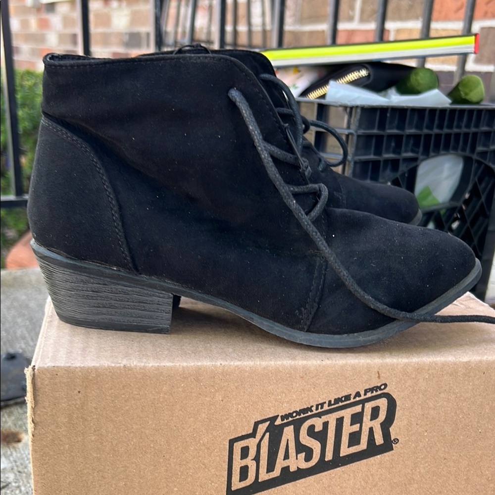 Women's Black Ankle Boots